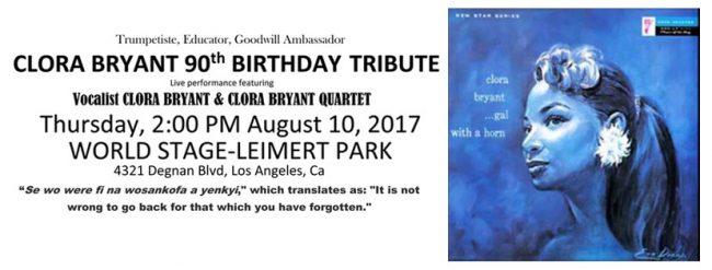 Clora Bryant 90th Birthday Jam Session August 10 2017