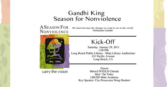 Season of Non Violence-2011th